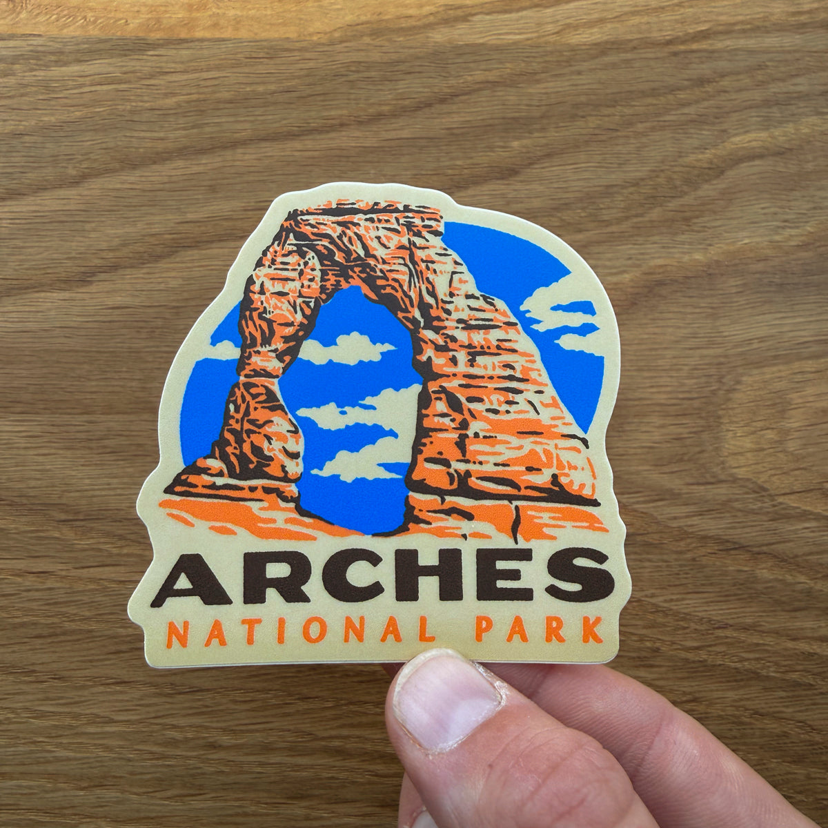 Arches National Park 3 Inch Matte Vinyl Sticker