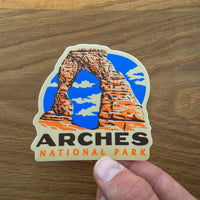Arches National Park 3 Inch Matte Vinyl Sticker
