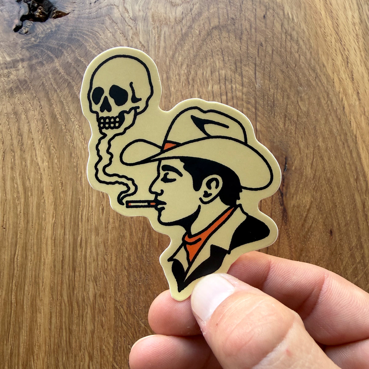 Buckaroo 3 Inch Matte Vinyl Sticker