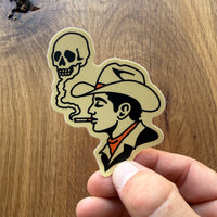 Buckaroo 3 Inch Matte Vinyl Sticker