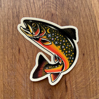 Rare Star Trout 3 Inch Glossy Vinyl Sticker