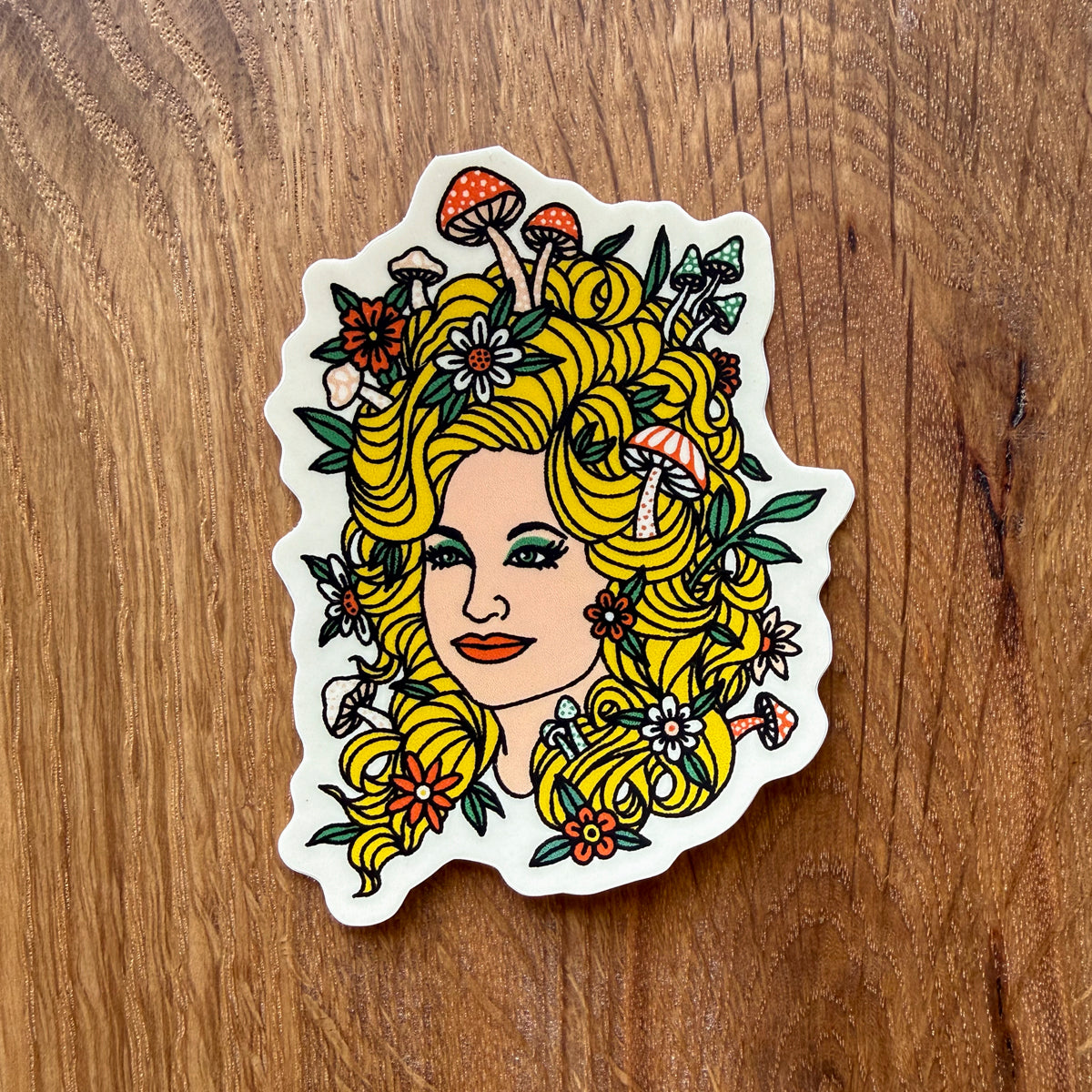 72 Dolly 3 Inch Matte Vinyl Sticker
