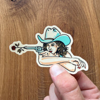 Shot of Love 3 Inch Matte Vinyl Sticker