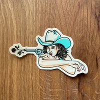 Shot of Love 3 Inch Matte Vinyl Sticker