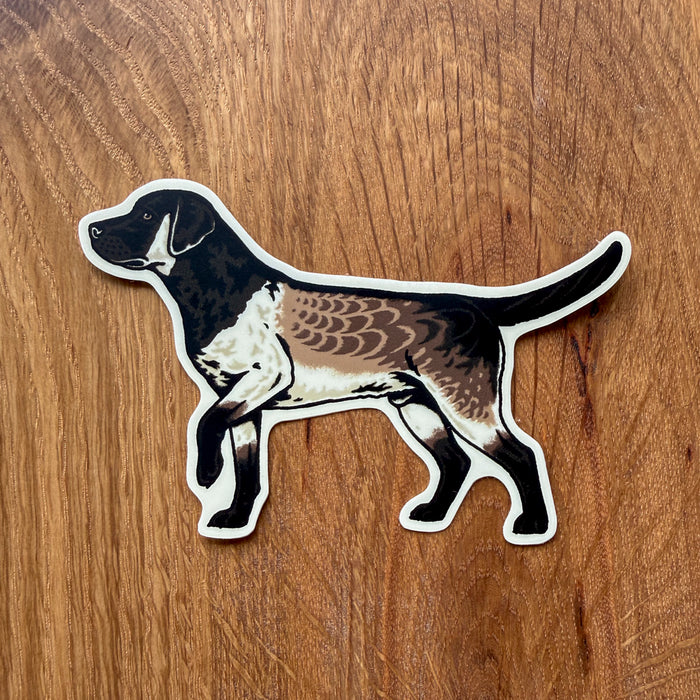 Labrador Canada Goose 4 Inch Matte Vinyl Sticker