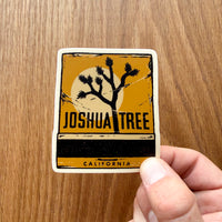 Joshua Tree National Park Matchbook - 3 Inch Matte Vinyl Nature Sticker