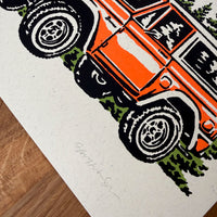 Bronco - Signed 10x8in Print #288