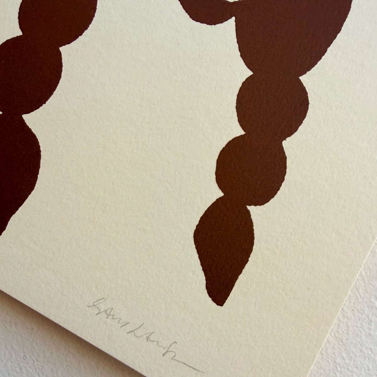 Lover Cowgirl - Signed 8x10in Silkscreen Western Print
