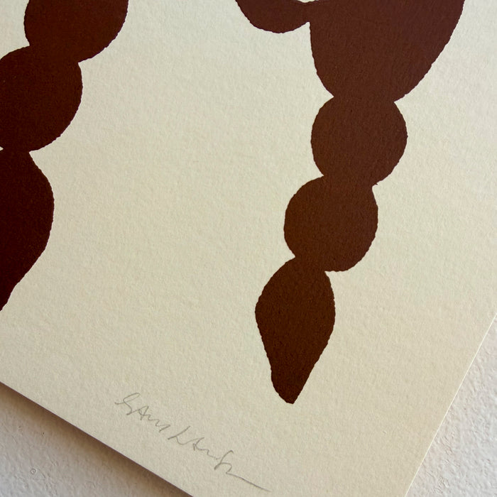 Lover Cowgirl - Signed 8x10in Silkscreen Western Print