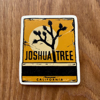 Joshua Tree National Park Matchbook - 3 Inch Matte Vinyl Nature Sticker