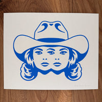 Double Vision - Signed 10x8in Silkscreen Print on Recycled Paper