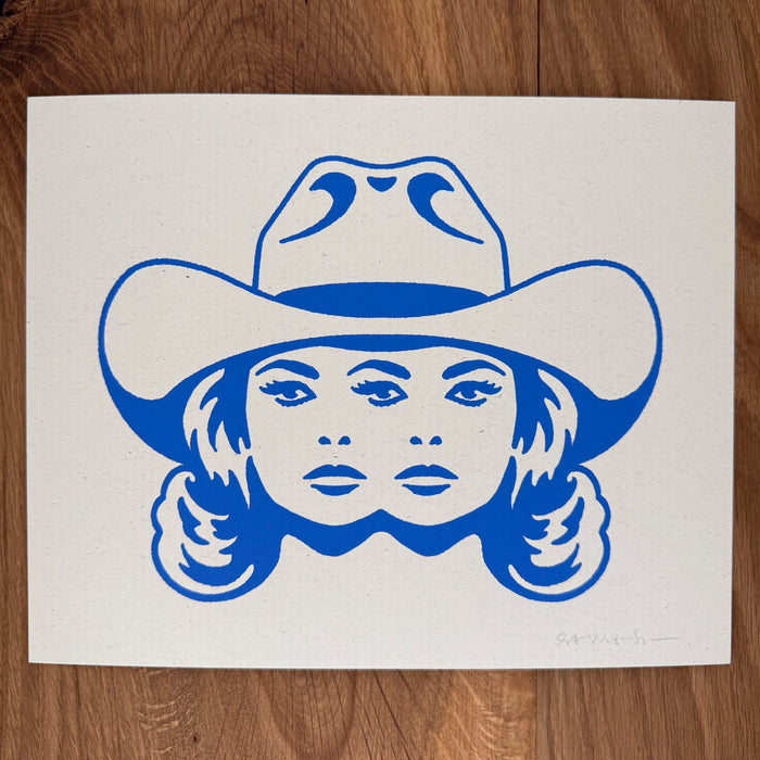 Double Vision - Signed 10x8in Silkscreen Print on Recycled Paper