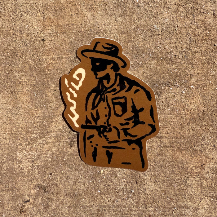 Wild Bandit Glossy Sticker
