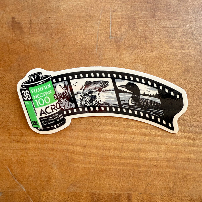 Film 02 Glossy Sticker