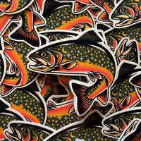 Rare Star Trout Glossy Sticker