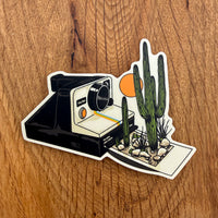 Desert Film 3 Inch Matte Vinyl Sticker