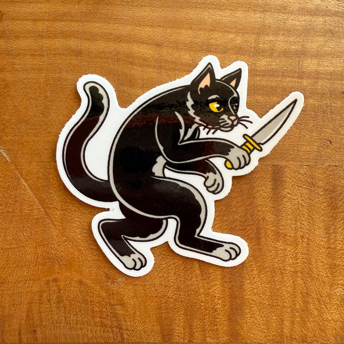 Rat Patrol Sneak Glossy Sticker