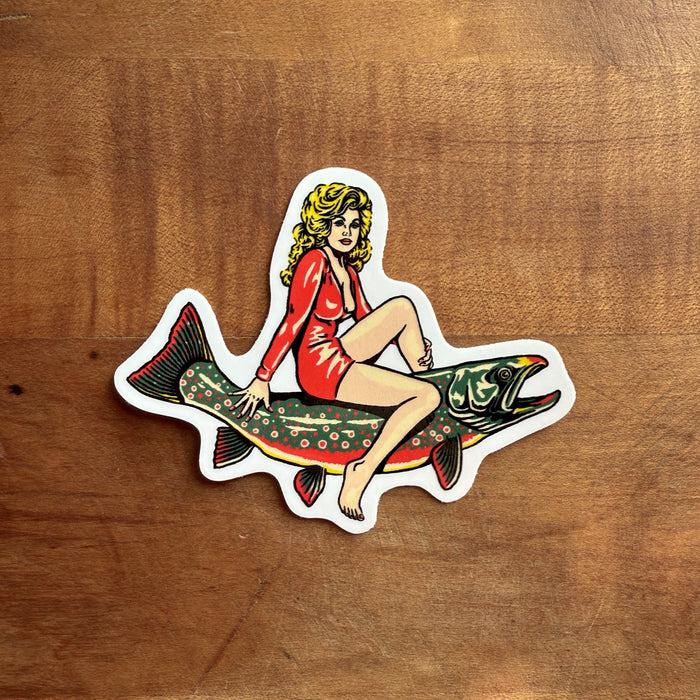 Dolly Varden Glossy Sticker