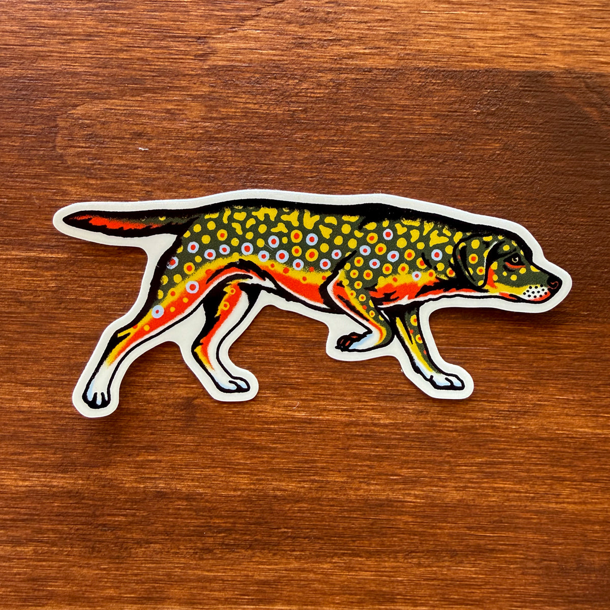 Labrador Brook Trout 3.5 inch Glossy Vinyl Sticker