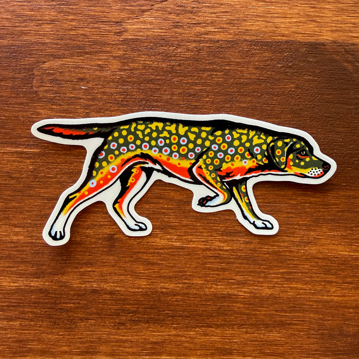 Labrador Brook Trout 3.5 Inch Glossy Vinyl Sticker