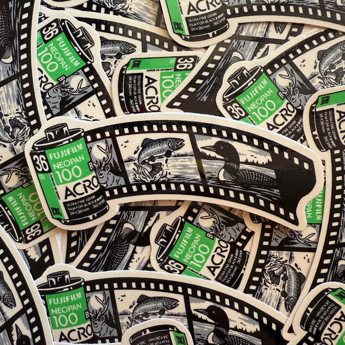 Film 02 Glossy Sticker