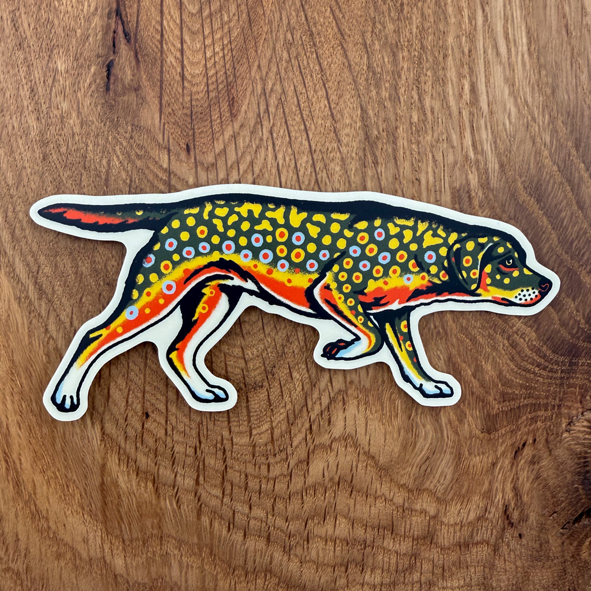Labrador Brook Trout 4 Inch Matte Vinyl Sticker