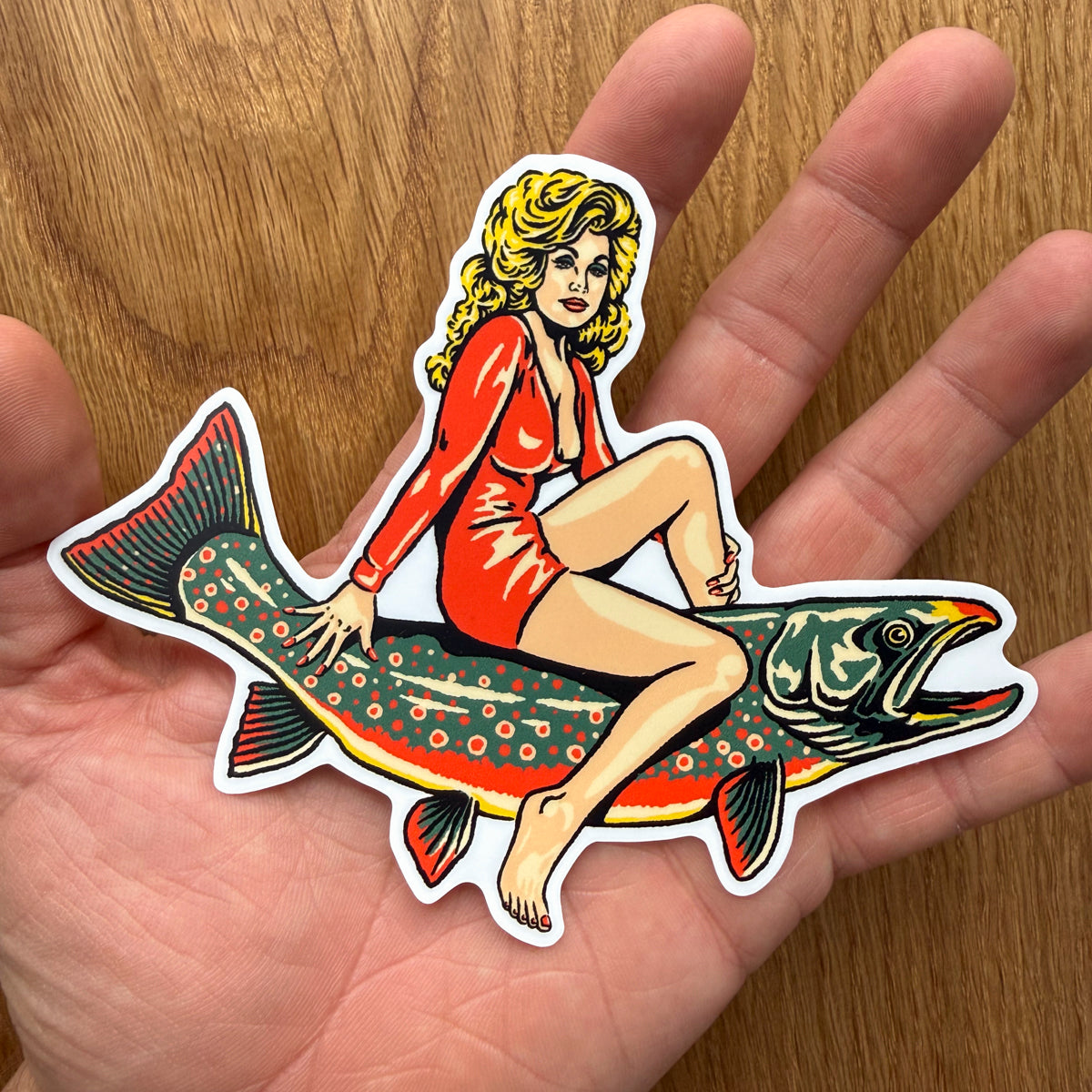 Dolly Varden 4 Inch Matte Vinyl Sticker