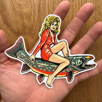Dolly Varden 4 Inch Matte Vinyl Sticker