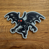 Mothman #1 - 3 Inch Matte Vinyl Paranormal Sticker
