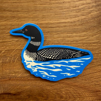 Minnesota Loon - 3 Inch Matte Vinyl Sticker
