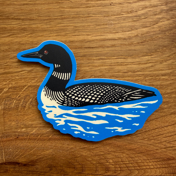 Minnesota Loon - 3 Inch Matte Vinyl Sticker