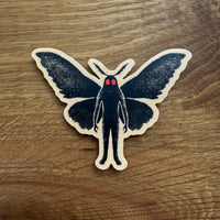 Mothman #2 - 3 Inch Matte Vinyl Paranormal Sticker