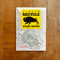 Cowboy Monsters Sticker Pack (Matte)