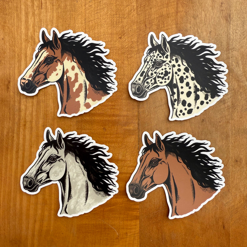 Horse Sticker Pack (Matte)