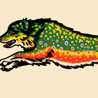 Aussie Trout Giclée Print