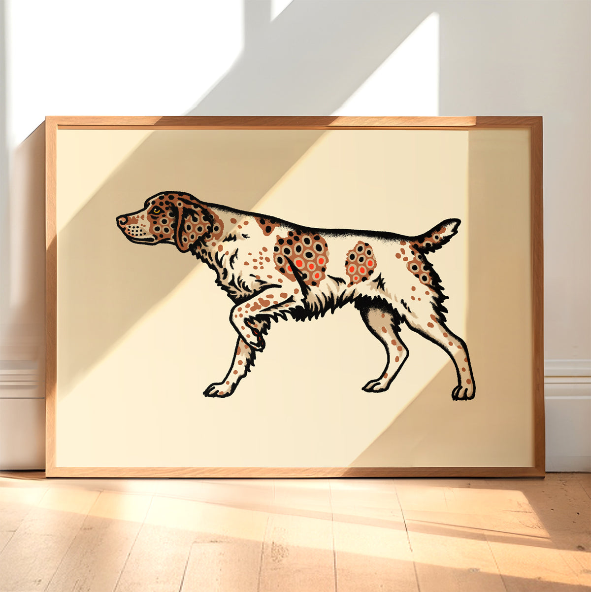 Brittany Brown Trout Giclée Print