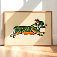 Corgi Brook Trout Giclée Print