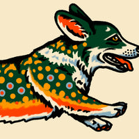 Corgi Brook Trout Giclée Print