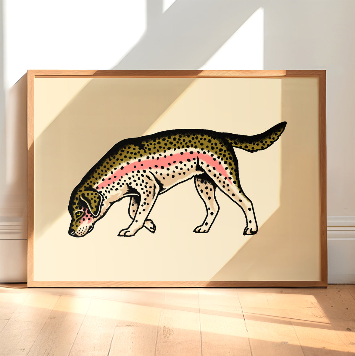 Labrador Rainbow Trout Giclée Print
