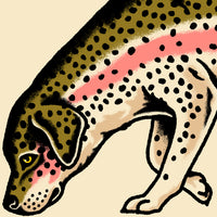 Labrador Rainbow Trout Giclée Print