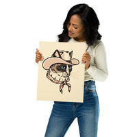 Snowshoe Cat Giclée Print