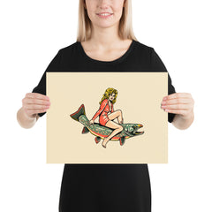 Dolly Varden Print (Made to Order)