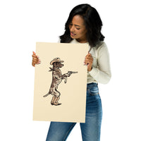 German Shorthaired Point Outlaw Giclée Print