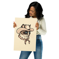 Snowshoe Cat Giclée Print