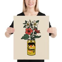Kona Flower Can Giclée Print