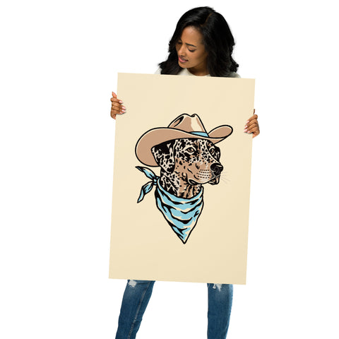 Bull Terrier Cowdog Print (Made to Order)