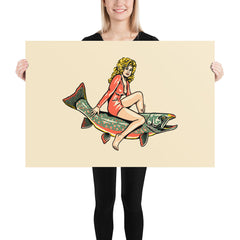 Dolly Varden Print (Made to Order)