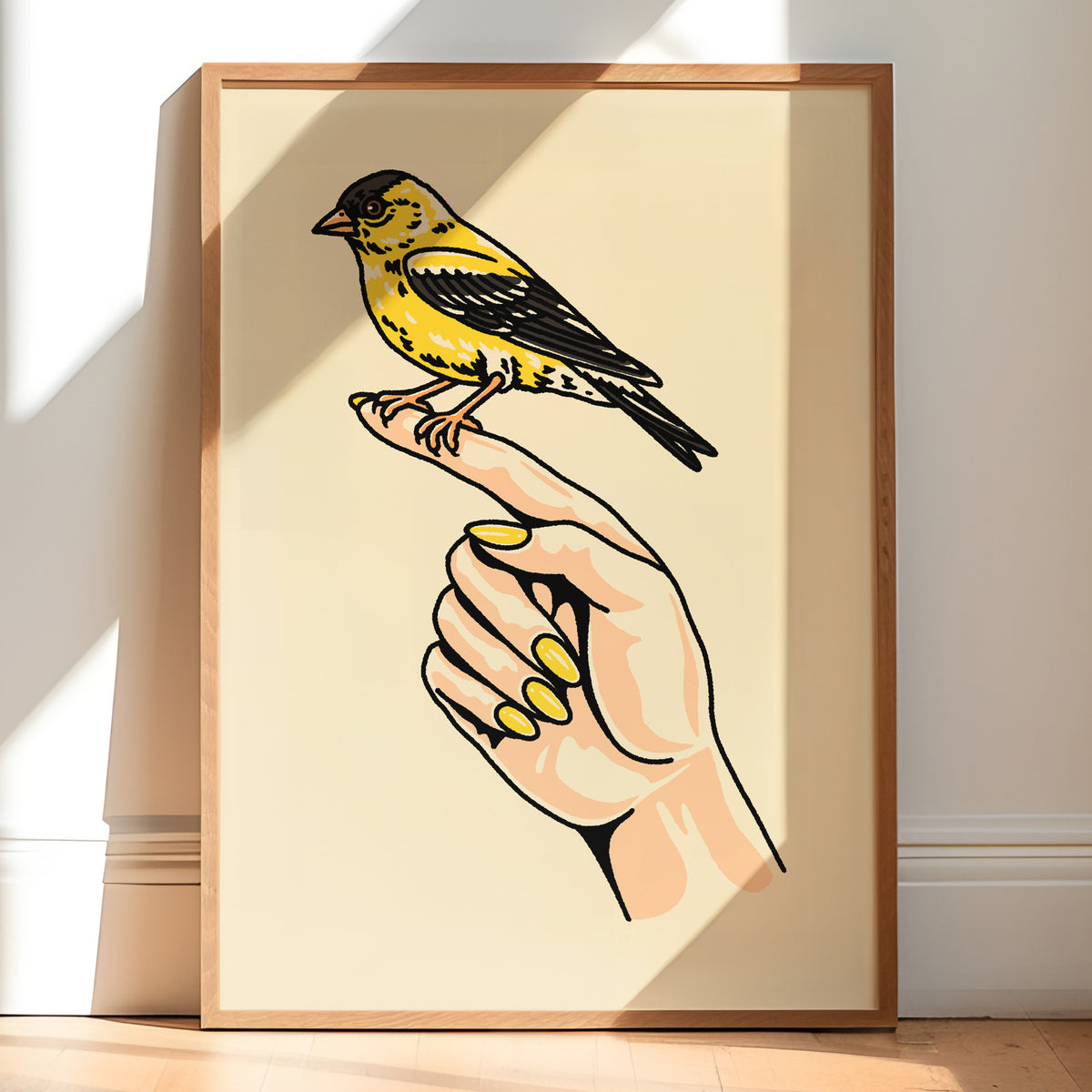 Finch Hand Giclée Print