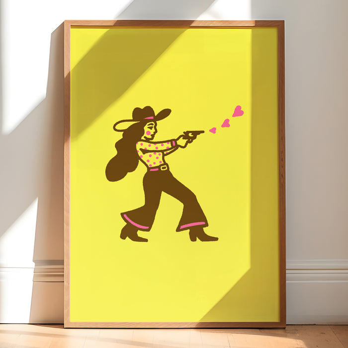 Heartstruck (Lemon) Giclée Print