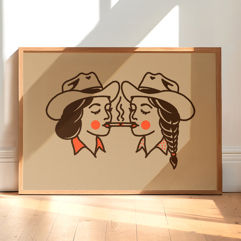 Share a Smoke Giclée Print